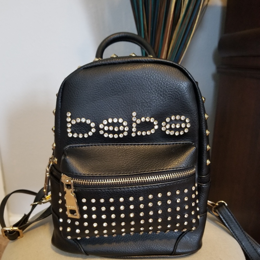 Bebe Rhinestone backpack